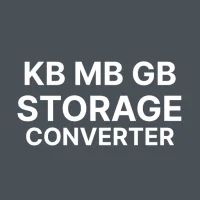 KB MB GB Converter